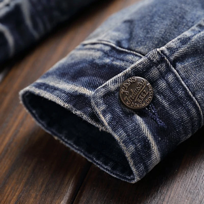 European Style Automotive Jackets Mens Jean Coats Plus Size 3XL Vintage Style Man's Denim Suit Dress Jackets Plaid Overcoat A361
European Style Automotive Jackets Mens Jean Coats Plus Size 3XL Vintage Style Man's Denim Suit Dress Jackets Plaid Overcoat A361