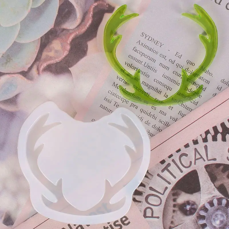 Jewelry Mold 3Pcs Lovely Antlers Necklace Pendant Hairpin Epoxy Resin Silicone Mold Jewelry Earrings Making Tools
Jewelry Mold 3Pcs Lovely Antlers Necklace Pendant Hairpin Epoxy Resin Silicone Mold Jewelry Earrings Making Tools