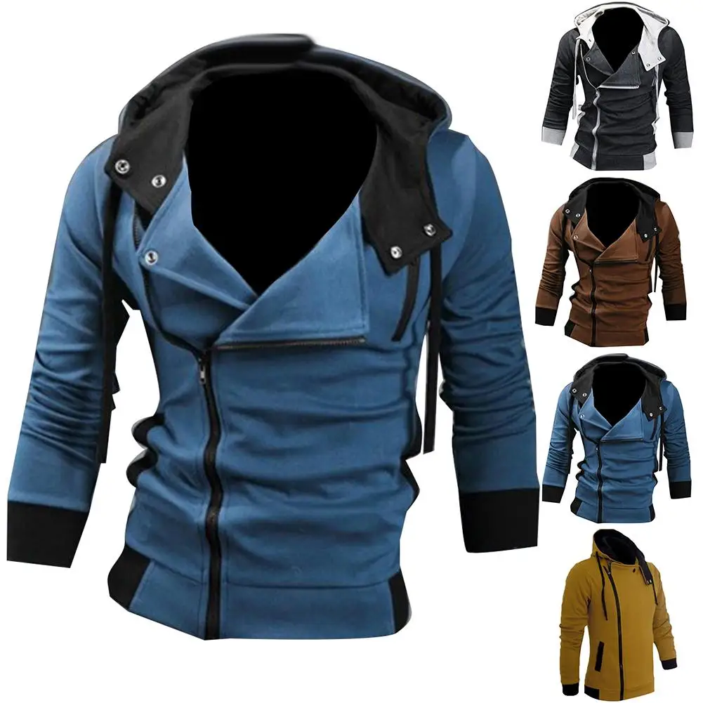 spring autumn men casual jacket coat Men in Men's jackets overcoat Side Zipper Drawstring Long Sleeve Sweatshirt Hooded Coat
spring autumn men casual jacket coat Men in Men's jackets overcoat Side Zipper Drawstring Long Sleeve Sweatshirt Hooded Coat