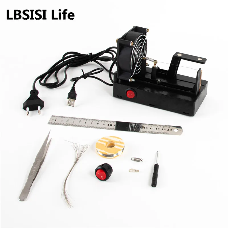 

LBSISI Life USB Plug 220V City Power Dual Purpose Home Use Hot Ribbon Cutter Machine DIY Rope Ribbons Craft Hand Eagerly Machine
