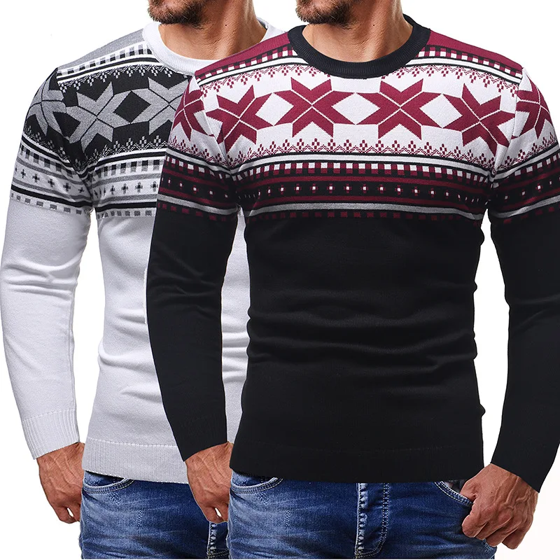 2021 Men Sweater Christmas Clothing Casual Personality Holiday Party European and American Folk Style Knitted Pullover Shirt
2021 Men Sweater Christmas Clothing Casual Personality Holiday Party European and American Folk Style Knitted Pullover Shirt