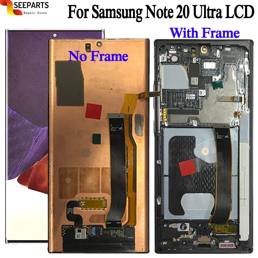 AMOLED For Samsung Note 20 Ultra LCD Display Touch Screen Digitizer For Samsung Galaxy Note20 Ultra 5G SM-N985F SM-N985F/DS LCD
AMOLED For Samsung Note 20 Ultra LCD Display Touch Screen Digitizer For Samsung Galaxy Note20 Ultra 5G SM-N985F SM-N985F/DS LCD