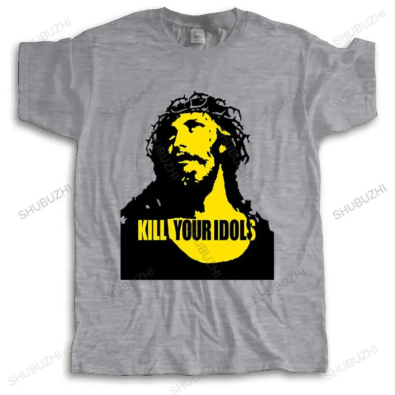 Мужская Черная летняя крутая футболка мужские подарочные топы от Axl Rose Kill Your Idols