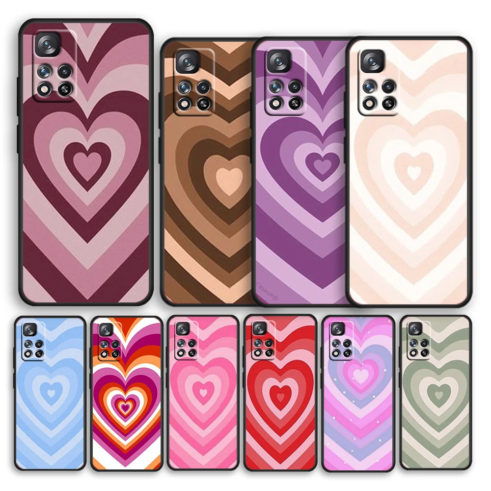 Love Brown Heart Aesthetic For Xiaomi Redmi Note 11 10T 5G 9T 9S 8T 7 6 Pro Max Plus 5A 4 Silicone Soft Black Phone Case
Love Brown Heart Aesthetic For Xiaomi Redmi Note 11 10T 5G 9T 9S 8T 7 6 Pro Max Plus 5A 4 Silicone Soft Black Phone Case