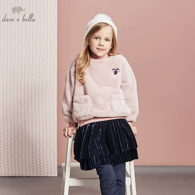 DBK11231 dave bella winter 5Y-13Y kids clothes children sweet solid pockets T-shirt girls high quality fashion tees
DBK11231 dave bella winter 5Y-13Y kids clothes children sweet solid pockets T-shirt girls high quality fashion tees