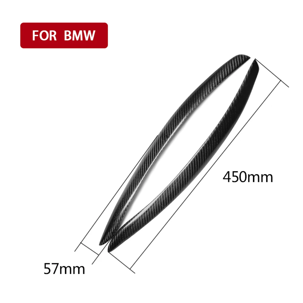 Carbon Fiber Headlight Eyelids Headlamp Eyebrows Trim Decorative Stickers for BMW E92 M3 2005-2012 Car Exterior Accessories
Carbon Fiber Headlight Eyelids Headlamp Eyebrows Trim Decorative Stickers for BMW E92 M3 2005-2012 Car Exterior Accessories