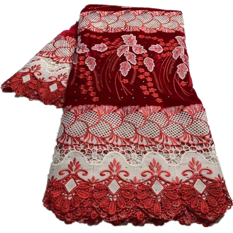 Latest stones African Velvet Lace Fabric 2022 High Quality Women Party Soft Embroidery 5 Yards Nigerian Lace Fabric DP-160
Latest stones African Velvet Lace Fabric 2022 High Quality Women Party Soft Embroidery 5 Yards Nigerian Lace Fabric DP-160