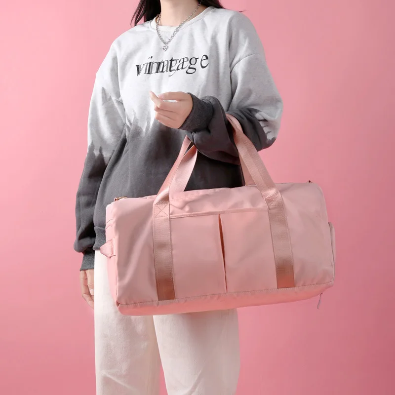 2021 new travel bag dry wet separation exercise Yoga Bag fitness bag large capacity short distance travel training
2021 new travel bag dry wet separation exercise Yoga Bag fitness bag large capacity short distance travel training