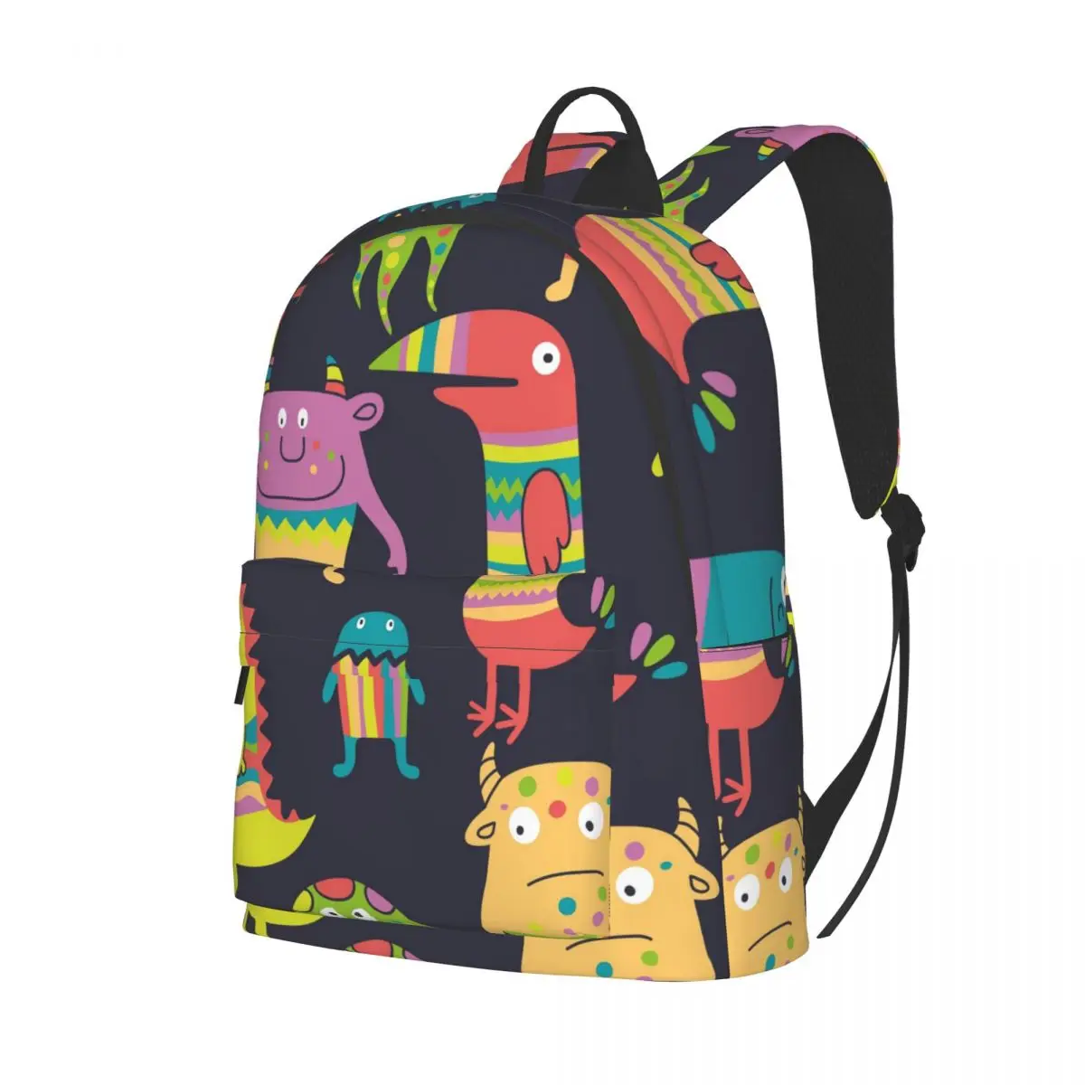 College School Bag Casual Funny Monsters Backpack Book Packbag for Teenager Travel Shoulder Bag 
College School Bag Casual Funny Monsters Backpack Book Packbag for Teenager Travel Shoulder Bag