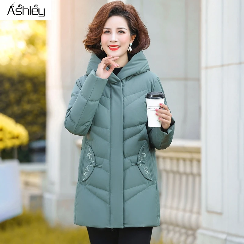 Ashley Casual office lady women parkas winter coat Fashion brand new long cotton warm coat Hooded women's jacket coat female
Ashley Casual office lady women parkas winter coat Fashion brand new long cotton warm coat Hooded women's jacket coat female