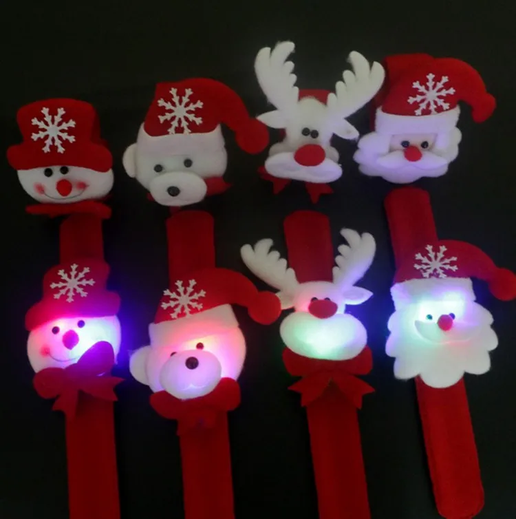 Shining Plush Christmas Ring Pop Shining Christmas Bracelet Santa Claus Wrist Strap Gift Light Included Toy
Shining Plush Christmas Ring Pop Shining Christmas Bracelet Santa Claus Wrist Strap Gift Light Included Toy