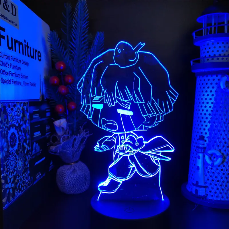 Demon Slayer Agatsuma Zenitsu 3D Night Light Kimetsu No Yaiba Lampara LED Luminaria Kawaii Room Decor Sunset Kid Lamp Decoration
Demon Slayer Agatsuma Zenitsu 3D Night Light Kimetsu No Yaiba Lampara LED Luminaria Kawaii Room Decor Sunset Kid Lamp Decoration