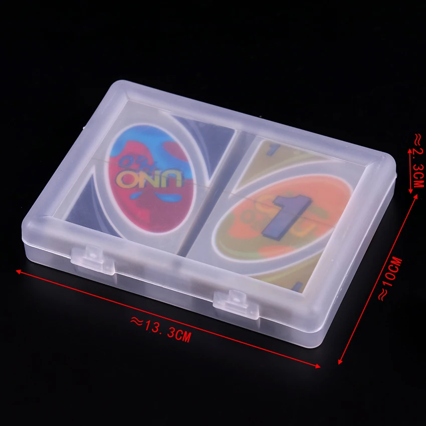 With A Box Family Entertainment Game Waterproof And Pressure Proof PVC Plastic Transparent Playing Card 108/Set
With A Box Family Entertainment Game Waterproof And Pressure Proof PVC Plastic Transparent Playing Card 108/Set