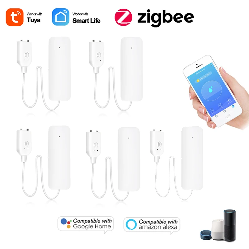 Zigbee Tuya Smart Home Water Sensor Leakage Detector Alarm Water Leak Overflow Security Alarm Work With Zigbee Hub Smart Life
Zigbee Tuya Smart Home Water Sensor Leakage Detector Alarm Water Leak Overflow Security Alarm Work With Zigbee Hub Smart Life