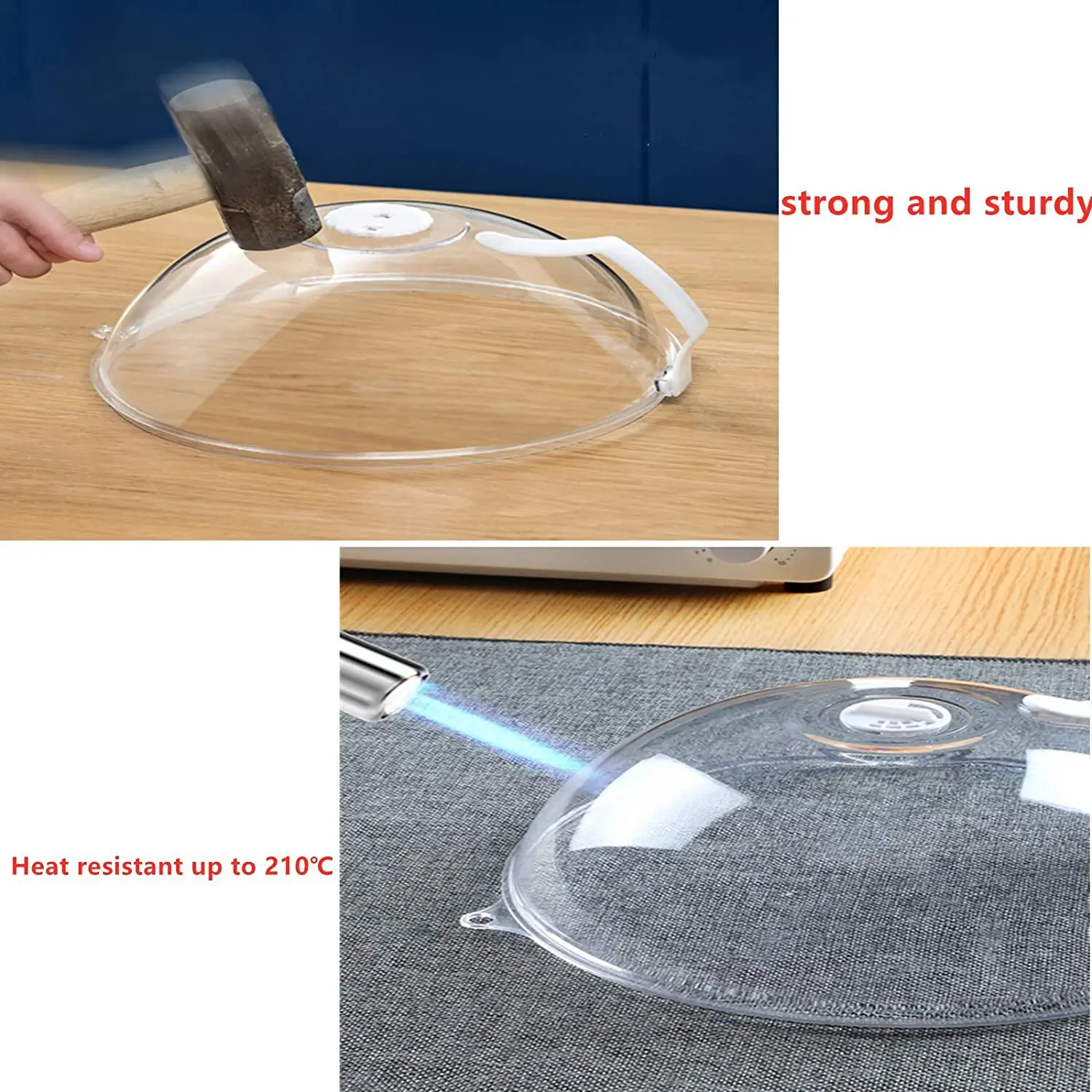 Microwave Oven Splash Cover Food Oven Cover Bpa-free Microwave Cover Adjustable Steam Vent Splash Capto Ensure Oven Clean
Microwave Oven Splash Cover Food Oven Cover Bpa-free Microwave Cover Adjustable Steam Vent Splash Capto Ensure Oven Clean