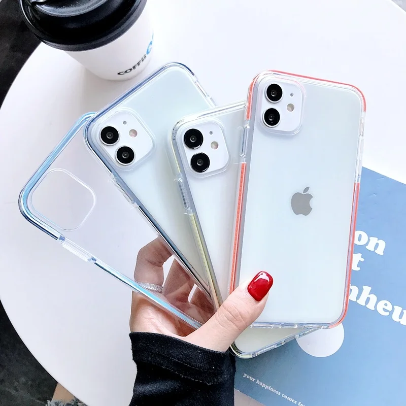Luxury Candy Transparent Phone Case For iphone 12 11 Pro Max XS X XR 7 8 6 6S Plus SE 2020 Silicone Soft Shockproof Cases Cover
Luxury Candy Transparent Phone Case For iphone 12 11 Pro Max XS X XR 7 8 6 6S Plus SE 2020 Silicone Soft Shockproof Cases Cover
