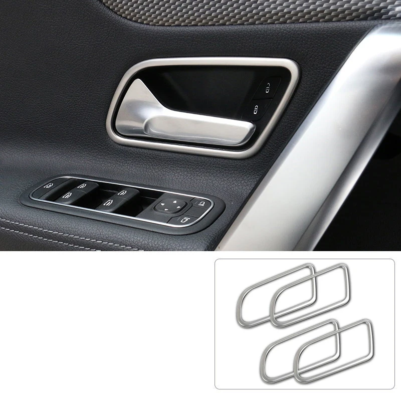 Car Interior Door Bowl Frame Chrome Decoration for Mercedes Benz A Class A180 A200 2019 2020 2021 W177 Accessories Auto Parts
Car Interior Door Bowl Frame Chrome Decoration for Mercedes Benz A Class A180 A200 2019 2020 2021 W177 Accessories Auto Parts
