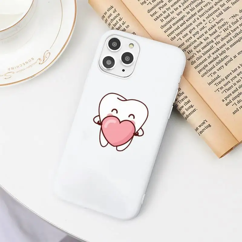 Cartoon dentist dental crowned tooth Phone Case Candy Color for iPhone 11 12 mini pro XS MAX 8 7 6 6S Plus X SE 2020 XR
Cartoon dentist dental crowned tooth Phone Case Candy Color for iPhone 11 12 mini pro XS MAX 8 7 6 6S Plus X SE 2020 XR