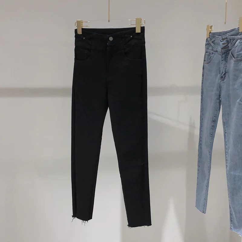 Jeans Women's High Waist Was Thin New Year Spring New Skinny Pants Pencil Pants Trendy Women's Large Size Denim Pants 2021 
Jeans Women's High Waist Was Thin New Year Spring New Skinny Pants Pencil Pants Trendy Women's Large Size Denim Pants 2021