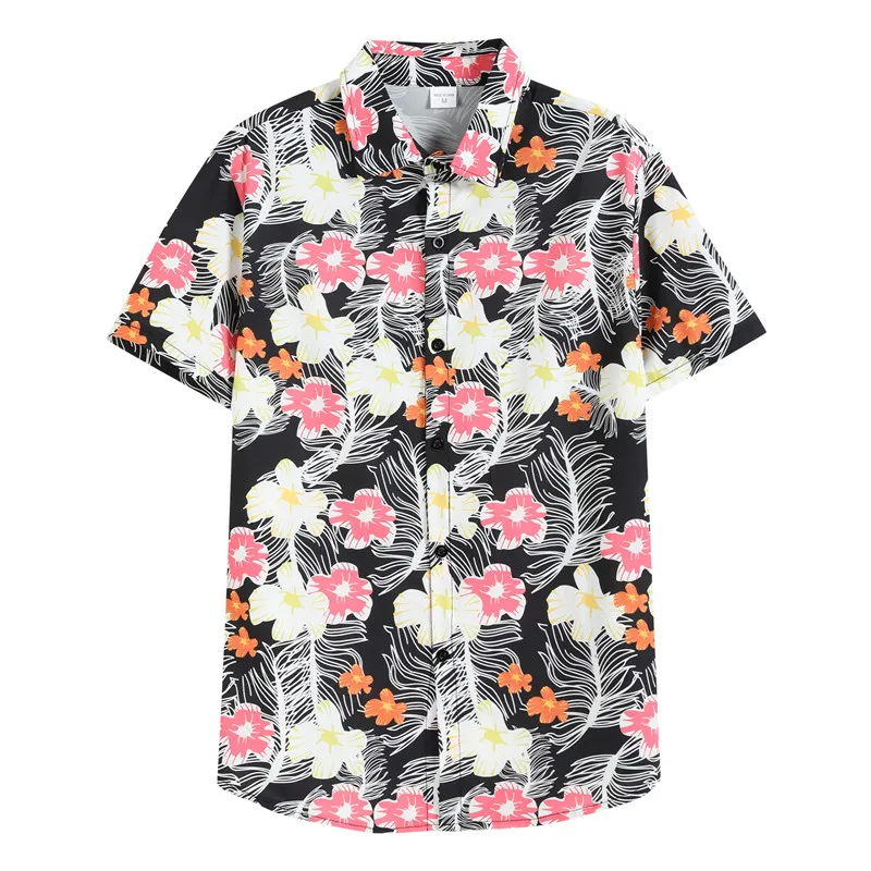New Style Short Sleeve Shirt Men Summer Casual 3D Printed Short Sleeve Turn-down Collar Open Stitch Tops Hawaii Flower Homme
New Style Short Sleeve Shirt Men Summer Casual 3D Printed Short Sleeve Turn-down Collar Open Stitch Tops Hawaii Flower Homme
