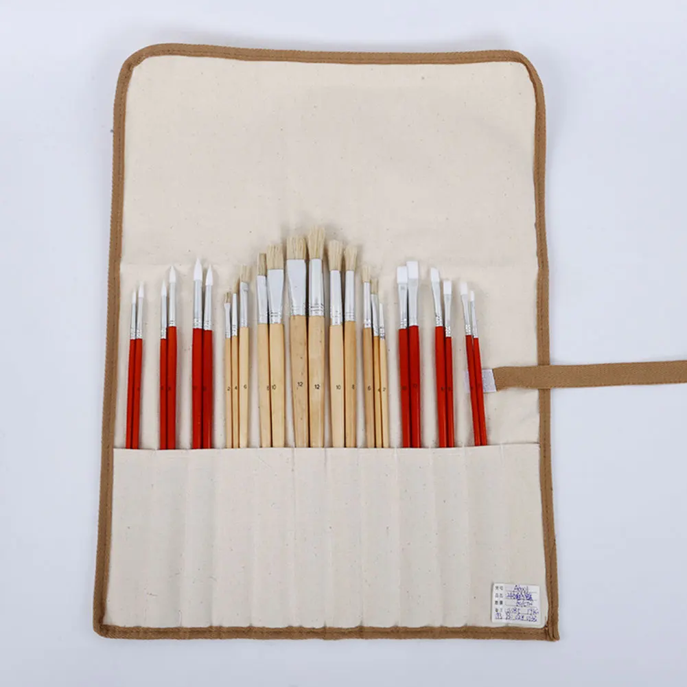 24pcs Wood Handles Round Kids Paint Brushes Children Supplies Nylon Office School Pointed Tip Gouache Art Watercolor Painting
24pcs Wood Handles Round Kids Paint Brushes Children Supplies Nylon Office School Pointed Tip Gouache Art Watercolor Painting