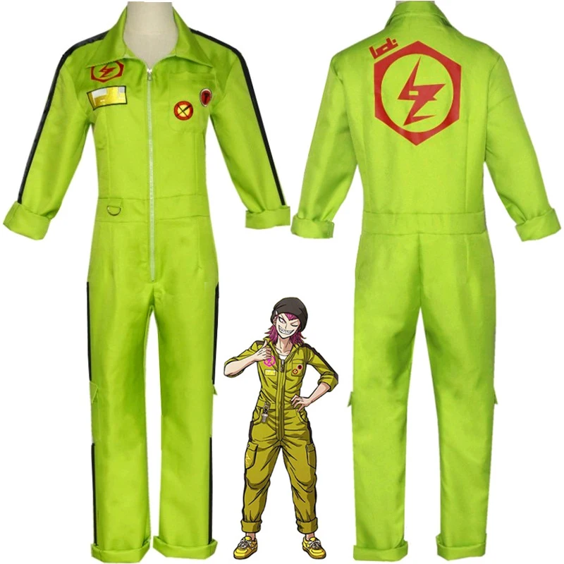 Kazuichi Souda Cosplay Costumes Anime Super Danganronpa Overalls Rompers For Women Men Halloween Carnival Jumpsuit Wigs C70K161
Kazuichi Souda Cosplay Costumes Anime Super Danganronpa Overalls Rompers For Women Men Halloween Carnival Jumpsuit Wigs C70K161