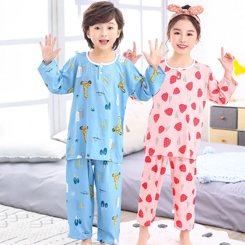 Kid Pajamas Sets Bebe Sleepwear Suit Spring Summer Autumn For Girl 3/4 Sleeve Pijamas Baby Boy Tops+Pants 2pcs Children Clothing
Kid Pajamas Sets Bebe Sleepwear Suit Spring Summer Autumn For Girl 3/4 Sleeve Pijamas Baby Boy Tops+Pants 2pcs Children Clothing