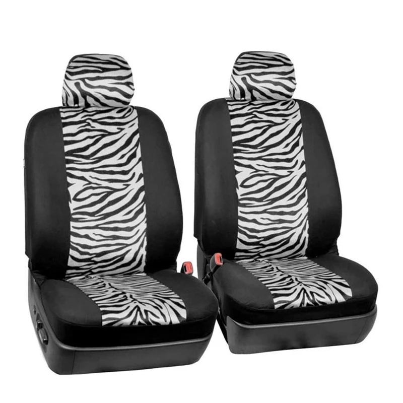 

C 4/9/12Pcs Leopard Car Seat Covers Full Set Car Seat Protector Universal Fit Most Cars Application 4 Seasons Available