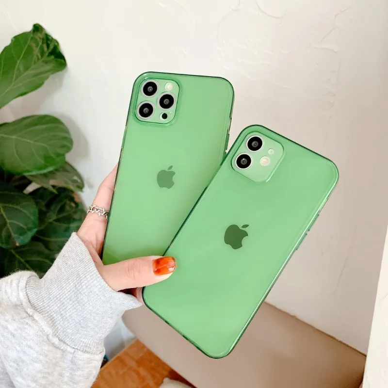 Clear Green Phone Case for Apple iPhone 11 12 13 Pro Max X XS XR 7 8 6 Plus Case Slim TPU Black Transparent Basic Simple Cover
Clear Green Phone Case for Apple iPhone 11 12 13 Pro Max X XS XR 7 8 6 Plus Case Slim TPU Black Transparent Basic Simple Cover
