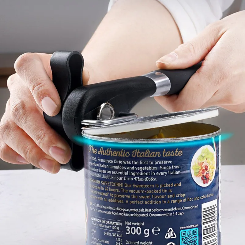 Professional Safety Cut Can Openers Stainless Steel Professional Kitchen Tool Hand-Actuated Can Opener Manuel Can Openers
Professional Safety Cut Can Openers Stainless Steel Professional Kitchen Tool Hand-Actuated Can Opener Manuel Can Openers
