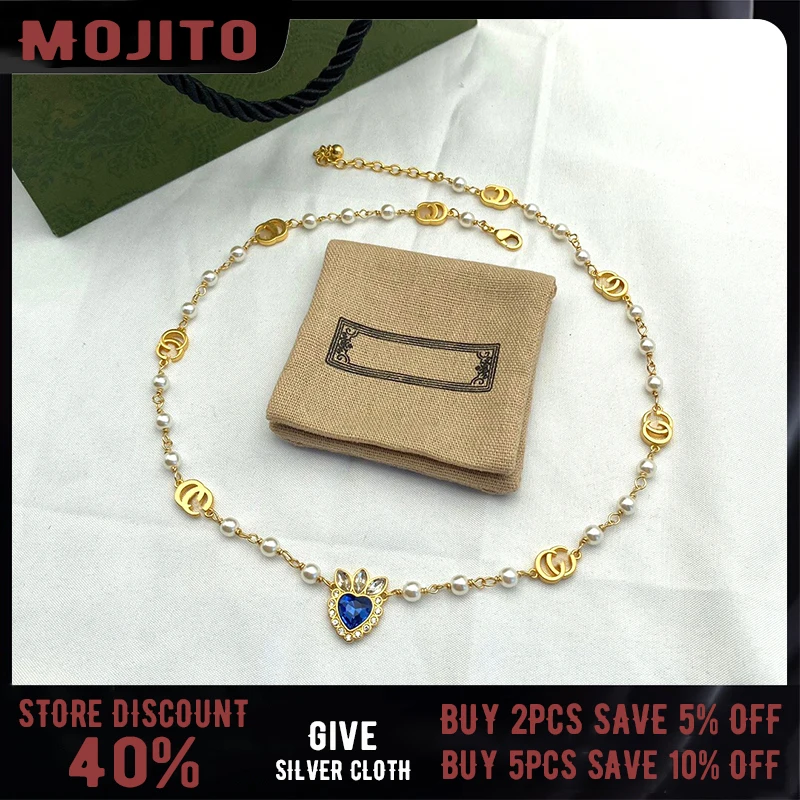 Ag S925 Sterling Silver Golden Yellow Pearl Crystal Gg Necklace Women Fashion Fine High Quality Original 1:1 Luxury Brand Jewelr
Ag S925 Sterling Silver Golden Yellow Pearl Crystal Gg Necklace Women Fashion Fine High Quality Original 1:1 Luxury Brand Jewelr