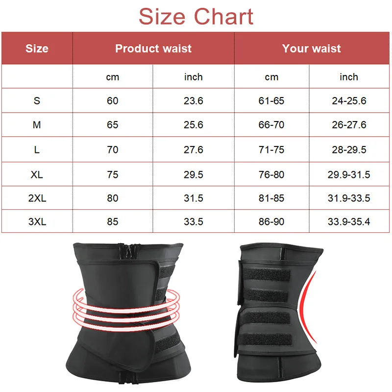 Women Latex Waist Trainer Fitness Belly Slimming Belt Shapewear Girdle Modeling Strap Tummy Shapers Body Sheath Reductive Girdle
Women Latex Waist Trainer Fitness Belly Slimming Belt Shapewear Girdle Modeling Strap Tummy Shapers Body Sheath Reductive Girdle
