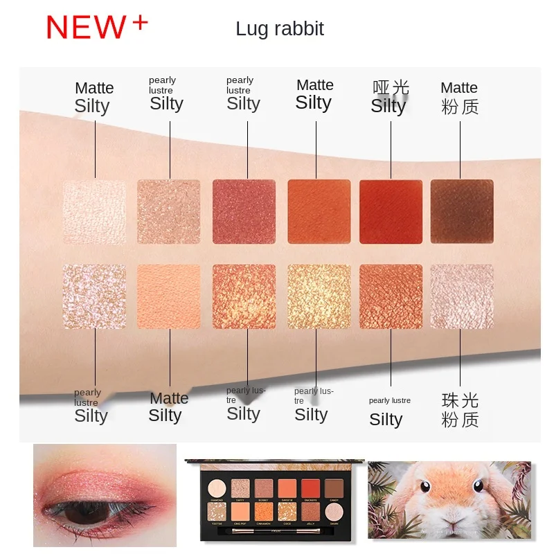 12 Colors Eyeshadow Palette Shiny Matte Glitter Pigment Eye Shadow Pallete Metallic Diamond Makeup Palette Cosmetics
12 Colors Eyeshadow Palette Shiny Matte Glitter Pigment Eye Shadow Pallete Metallic Diamond Makeup Palette Cosmetics