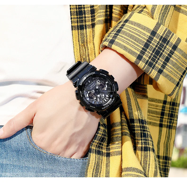 Fashion New Men Sports Digital Led Watch G Waterproof Mens Shock Military Electronic Army Wristwatch Clock Girl Reloj Watch
Fashion New Men Sports Digital Led Watch G Waterproof Mens Shock Military Electronic Army Wristwatch Clock Girl Reloj Watch