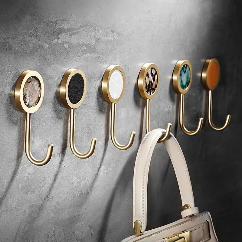 European-Style Brass Punch-free Adhesive Shell Coat Hanger Bathroom Wall Hooks Door Back Hooks Home Hotel Decoration Metal Hooks
European-Style Brass Punch-free Adhesive Shell Coat Hanger Bathroom Wall Hooks Door Back Hooks Home Hotel Decoration Metal Hooks