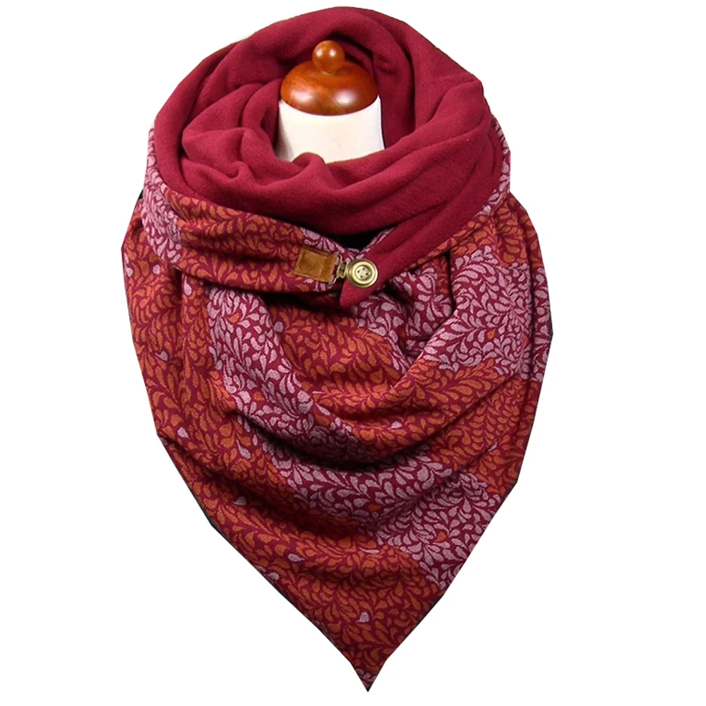 Fashion Printed Scarves Wrap Women Warm Buckle Soft Wrap Female Scarf Women Accessories Casual Scarves
Fashion Printed Scarves Wrap Women Warm Buckle Soft Wrap Female Scarf Women Accessories Casual Scarves