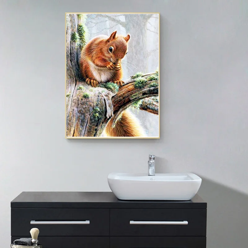 5D Diy Diamond Painting Home Room Animal Cross Stitch Full Drill Embroidery Cute Handmade Wall Decor Gift
5D Diy Diamond Painting Home Room Animal Cross Stitch Full Drill Embroidery Cute Handmade Wall Decor Gift