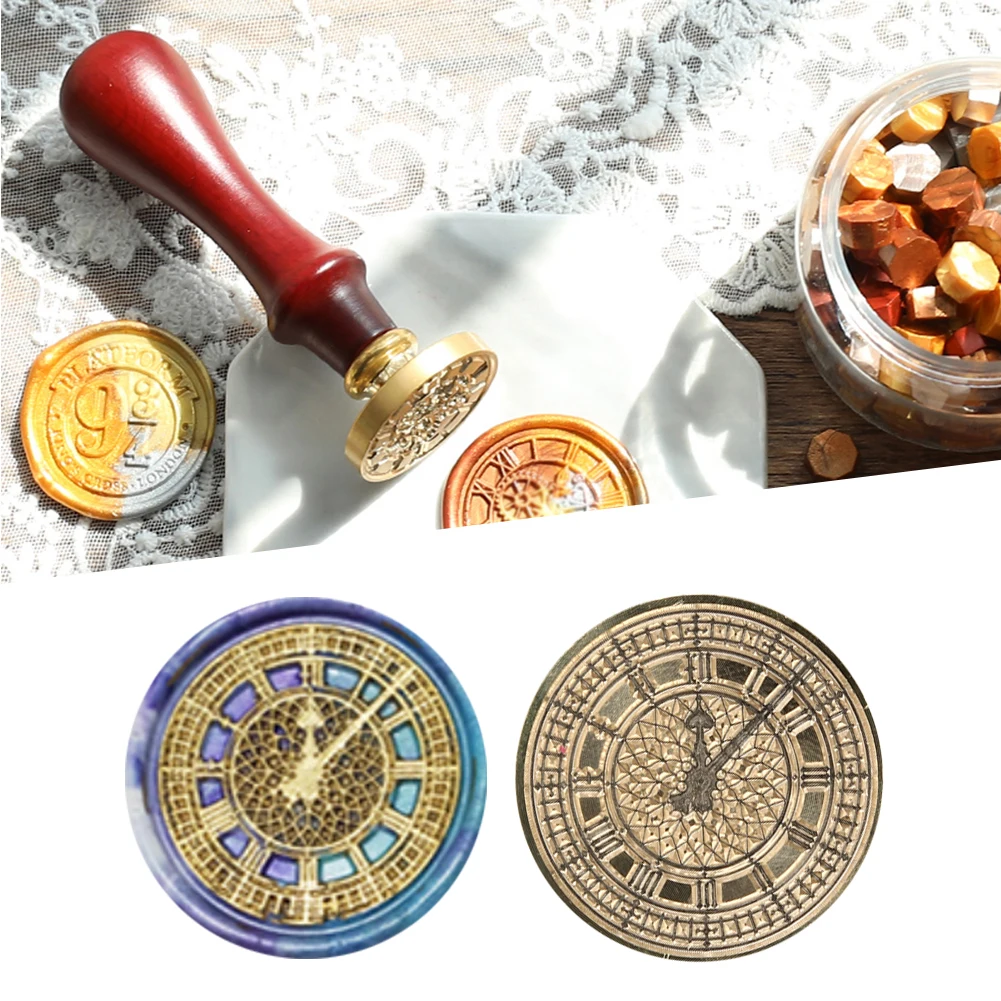 Vintage Clock Wax Seal Stamp Copper Head Scrapbooking Craft Sealing Wax Stamp Replace Copper Head Vintage Envelope Tools
Vintage Clock Wax Seal Stamp Copper Head Scrapbooking Craft Sealing Wax Stamp Replace Copper Head Vintage Envelope Tools