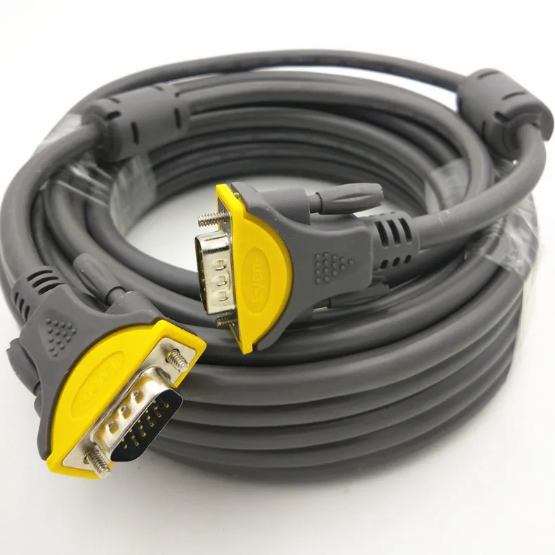 High quality 1.5m/3m VGA Cable Professional HD 15 Pin VGA Male to Male Extension Cables for VGA/SVGA PC Laptop Monitor
High quality 1.5m/3m VGA Cable Professional HD 15 Pin VGA Male to Male Extension Cables for VGA/SVGA PC Laptop Monitor
