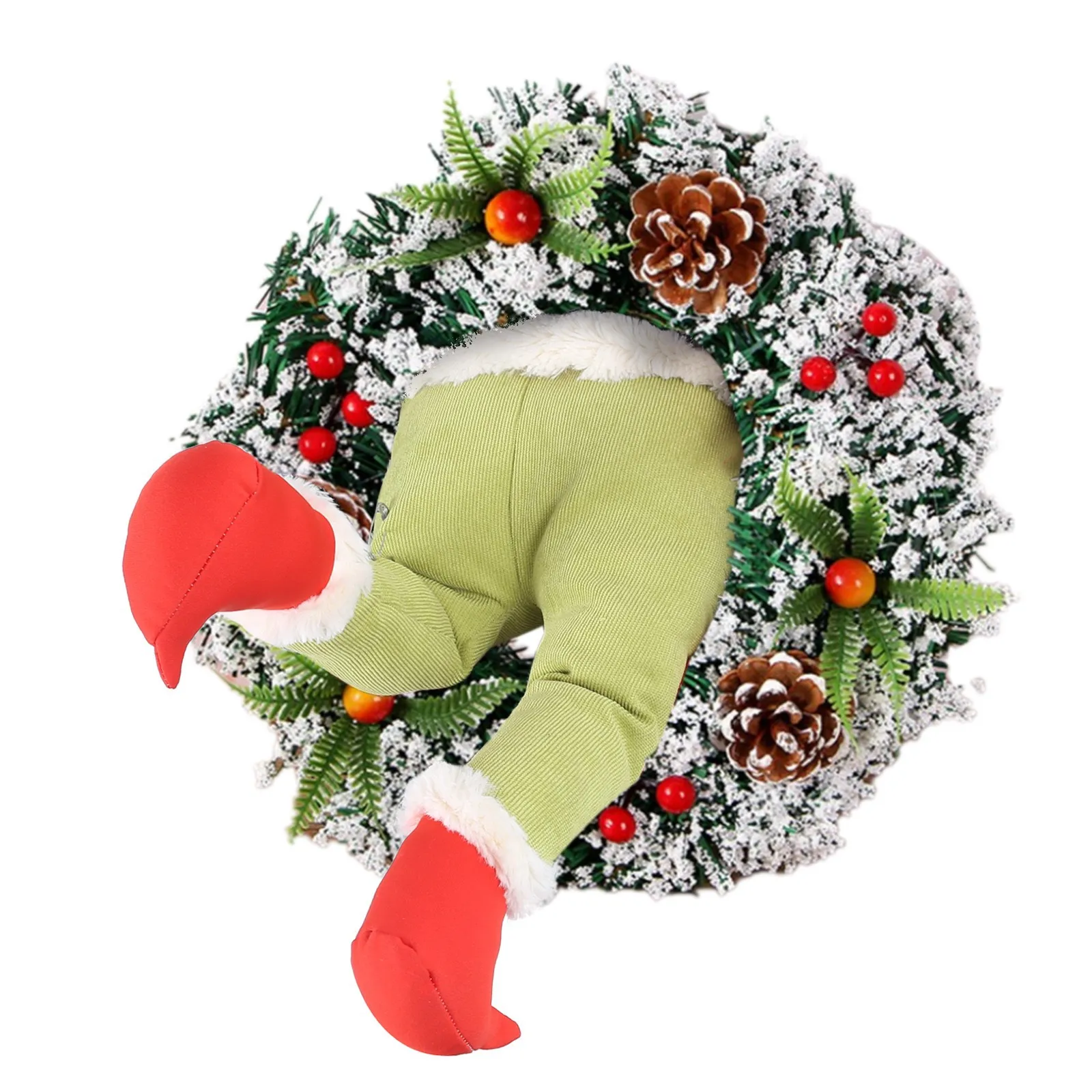 

Christmas Decoration The Thief Christmas Wreath for Christmas Thanksgivings Indoor Decoration L5