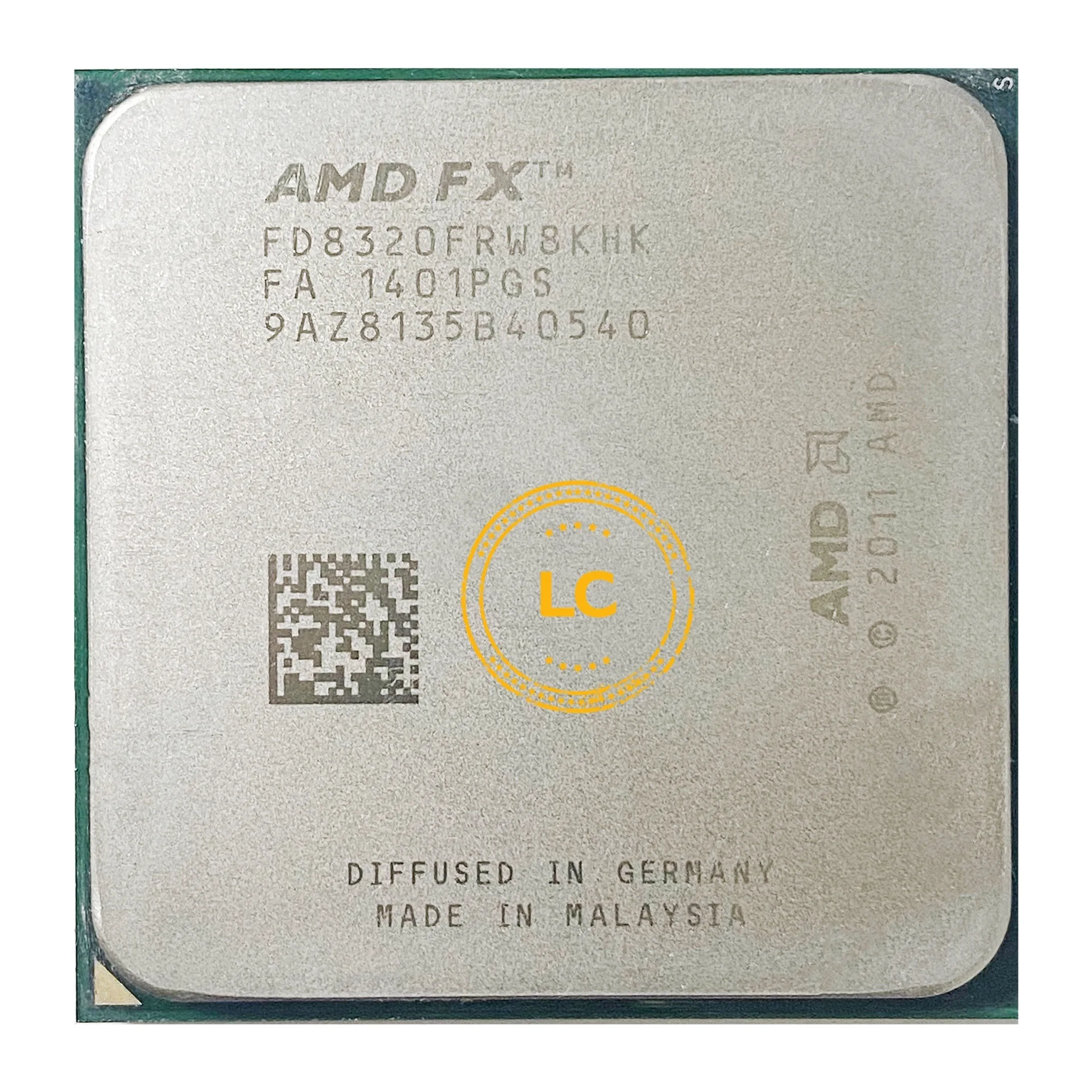 

AMD FX-Series FX8320 FX 8320 3.5 GHz Eight-Core CPU Processor FD8320FRW8KHK Socket AM3+