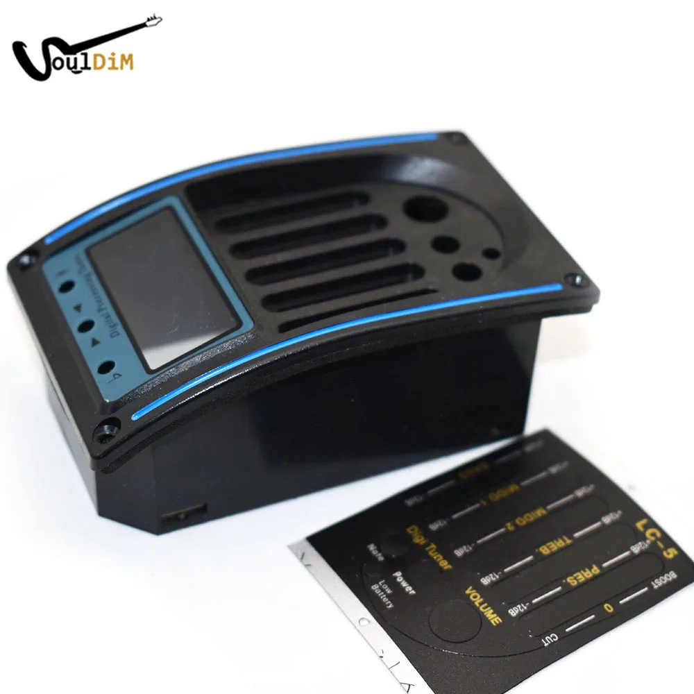LC-5 Electric Guitar Preamp EQ Piezo Pickup Cover Case Holder with Sticker and Glass Screen Gutiarra accessories
LC-5 Electric Guitar Preamp EQ Piezo Pickup Cover Case Holder with Sticker and Glass Screen Gutiarra accessories