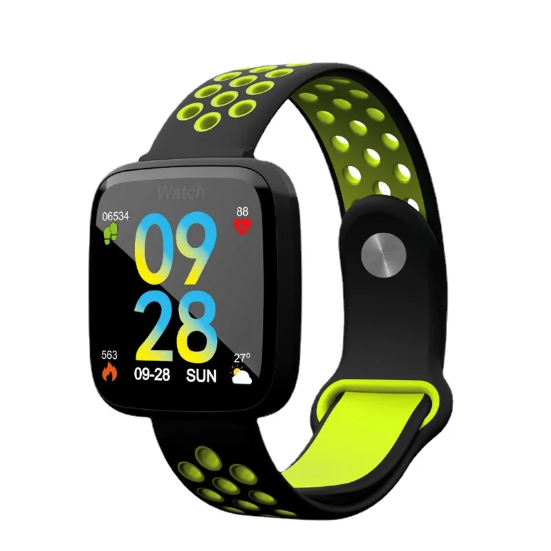 F15 Color Screen SmartBracelet Heart Rate Blood Pressure Blood Oxygen And Sleep Monitoring IP67 Waterproof
F15 Color Screen SmartBracelet Heart Rate Blood Pressure Blood Oxygen And Sleep Monitoring IP67 Waterproof