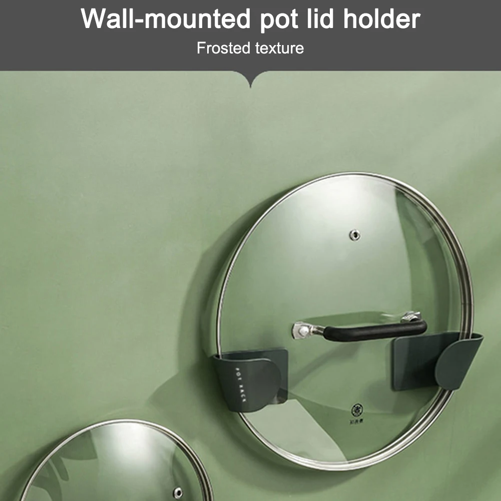 1Pair Pot Lid Holder Wall-Mounted Hanging Holder Pan Cover Rack Kitchen Organizer Plastic Adjustable Storage Cutting Board Rack
1Pair Pot Lid Holder Wall-Mounted Hanging Holder Pan Cover Rack Kitchen Organizer Plastic Adjustable Storage Cutting Board Rack