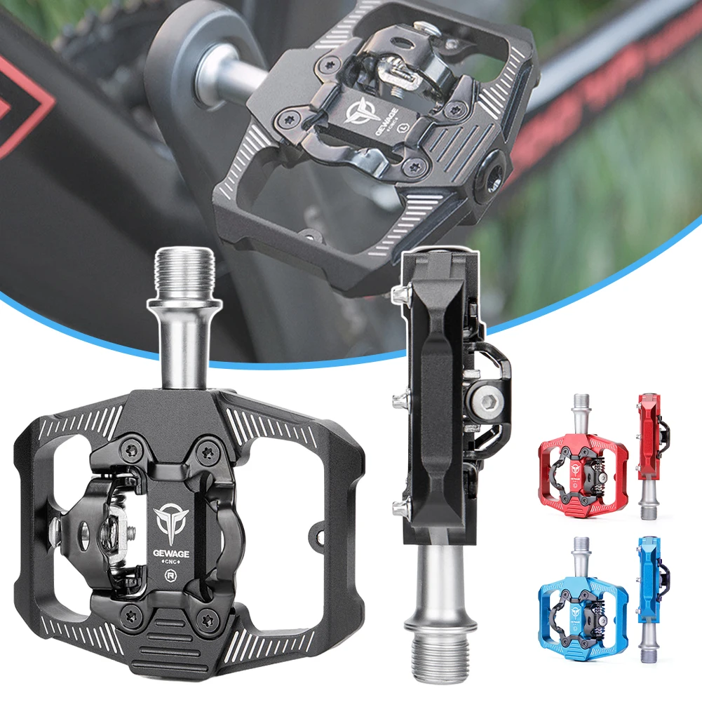 Bicycle Lock Pedal With Cleat For SPD System MTB Road Bike Anti-slip Sealed Bearing Flat Pedals Bicycle Accessories
Bicycle Lock Pedal With Cleat For SPD System MTB Road Bike Anti-slip Sealed Bearing Flat Pedals Bicycle Accessories