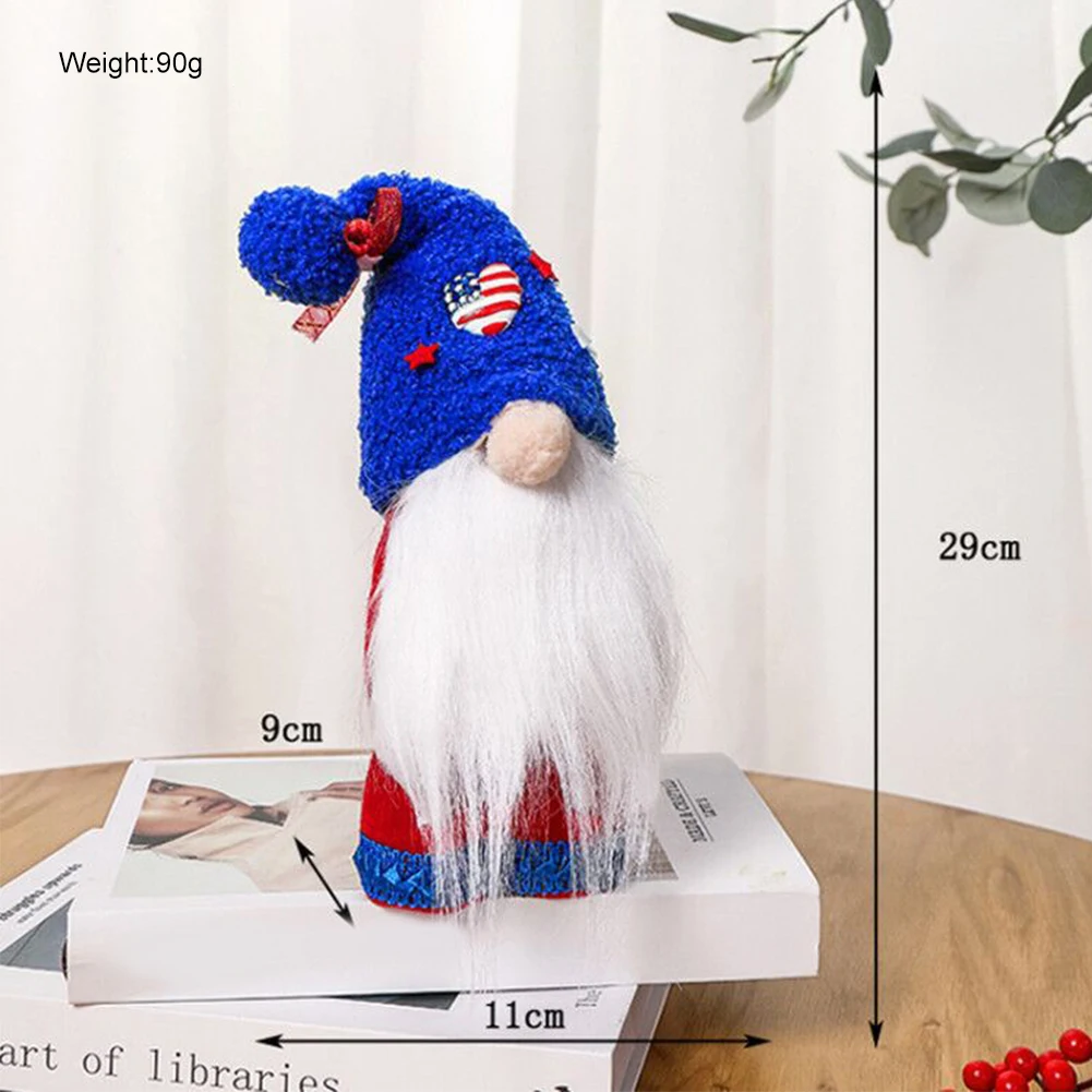 Veterans Day Patriotic Gnomes Decoration 4th of July Faceless Gnome Doll Home Decor for American Memorial Day/Independence Day
Veterans Day Patriotic Gnomes Decoration 4th of July Faceless Gnome Doll Home Decor for American Memorial Day/Independence Day