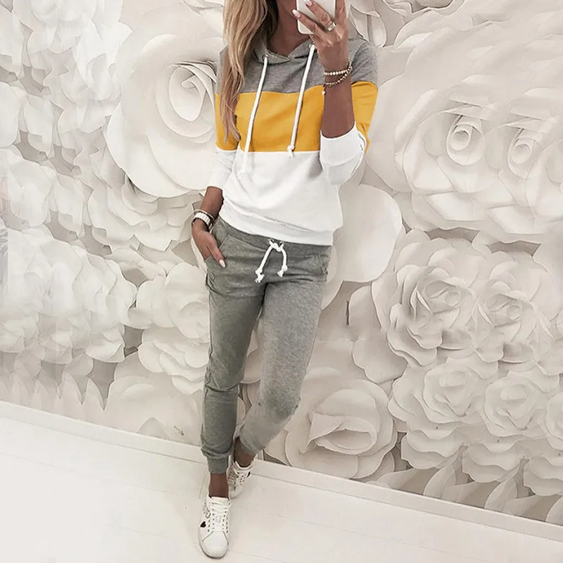 Spring Autumn Rabbit Fur Women's Hoodies Hooded Long Sleeve Pullover Patchwork Korean Style Vogue Office Lady Hoodies
Spring Autumn Rabbit Fur Women's Hoodies Hooded Long Sleeve Pullover Patchwork Korean Style Vogue Office Lady Hoodies