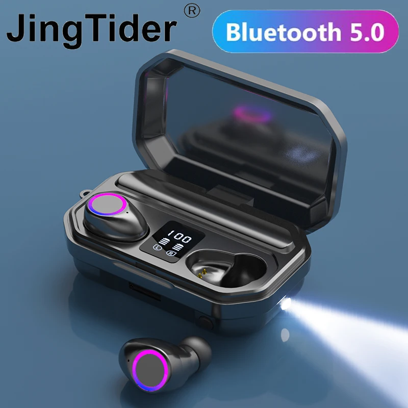 M12 TWS Wireless Bluetooth 5.0 Earphone 9D Stereo Headphone Sport Running Headset With Flashlight LED Display With Charging Case
M12 TWS Wireless Bluetooth 5.0 Earphone 9D Stereo Headphone Sport Running Headset With Flashlight LED Display With Charging Case