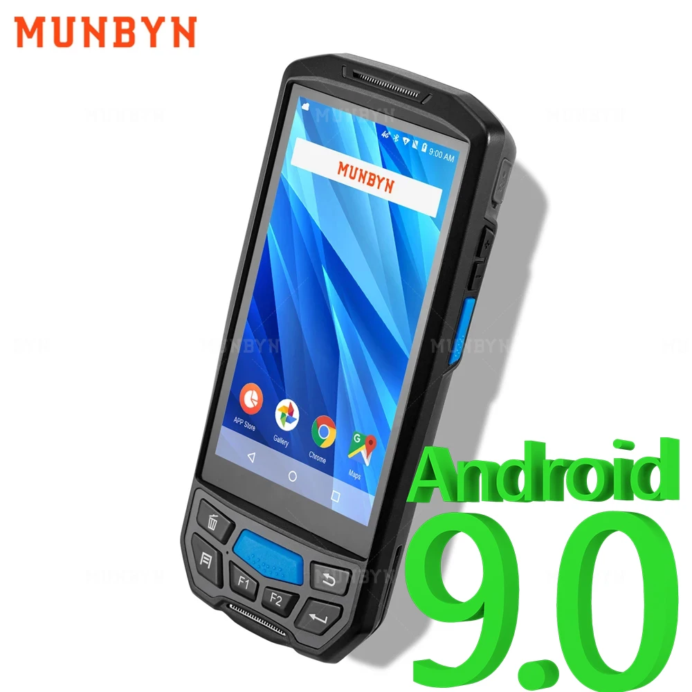 MUNBYN прочный PDA Android 9,0 pos-терминал 4G WiFi портативный компьютер считыватель штрих-кодов 1D 2D QR сканер штрих-кодов NFC сборщик данных 
MUNBYN прочный PDA Android 9,0 pos-терминал 4G WiFi портативный компьютер считыватель штрих-кодов 1D 2D QR сканер штрих-кодов NFC сборщик данных