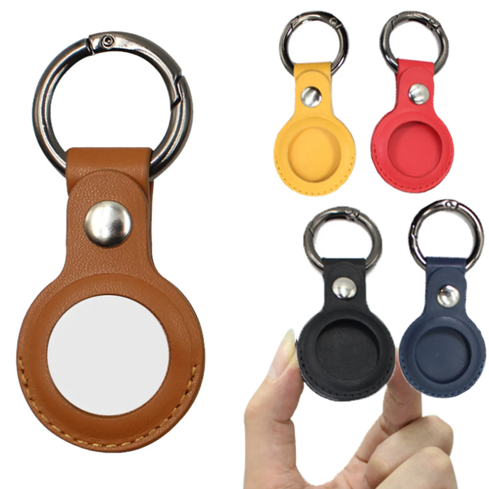 Protection Case For Apple Airtags Locator Leather Protective Sleeve Tracker Anti-lost Device Keychain Protective Cover Hot
Protection Case For Apple Airtags Locator Leather Protective Sleeve Tracker Anti-lost Device Keychain Protective Cover Hot
